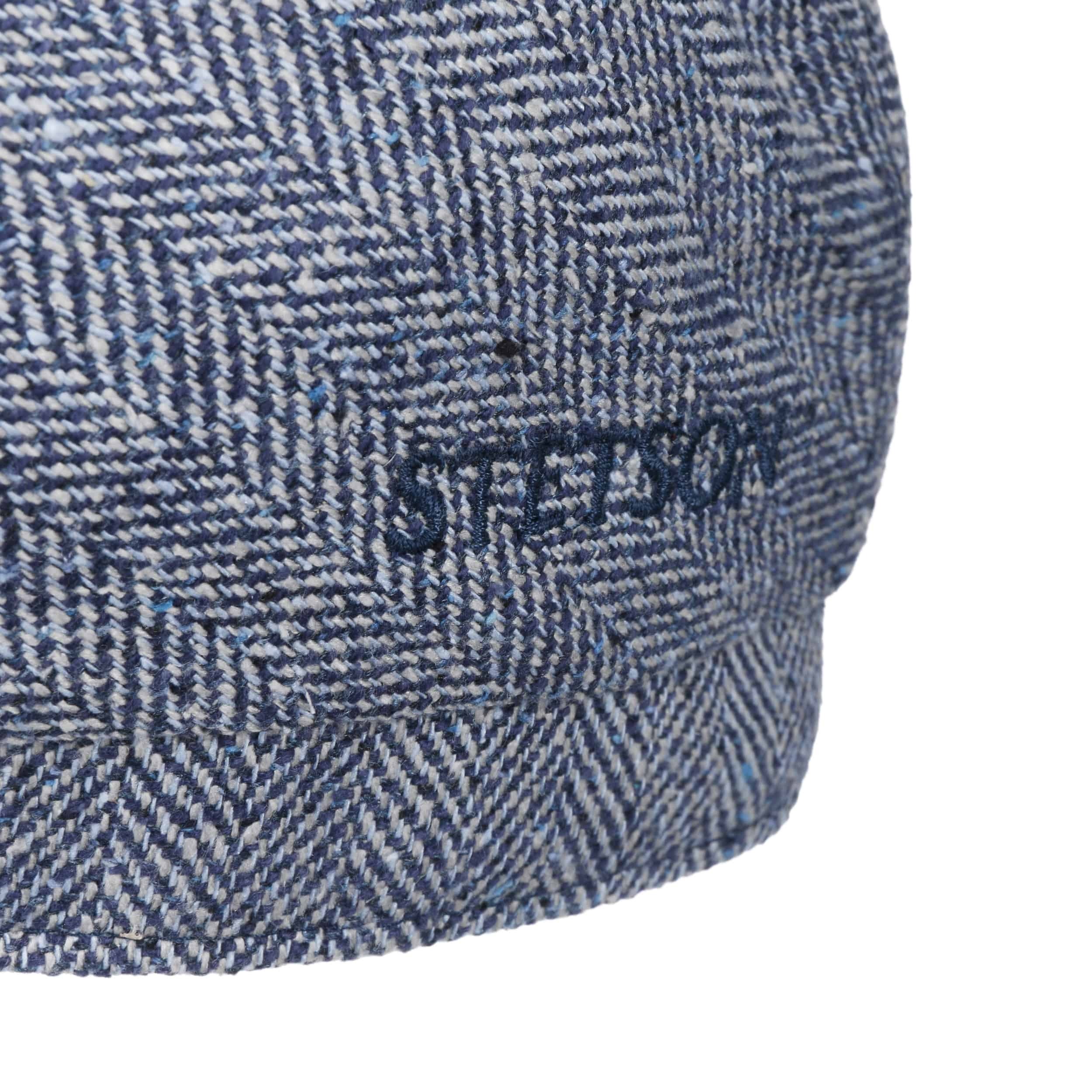 6-Panel Cap Silk 60 grünblau