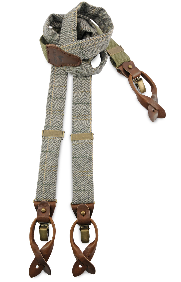 Hosenträger Fliege Combi Christian Tweed