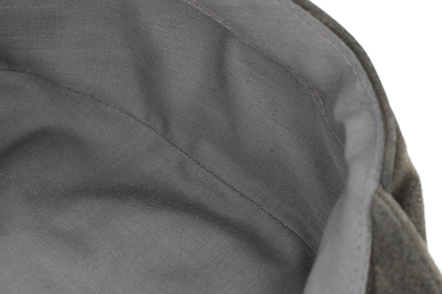 6-Panel Cap Leder 63 XXL Taupe