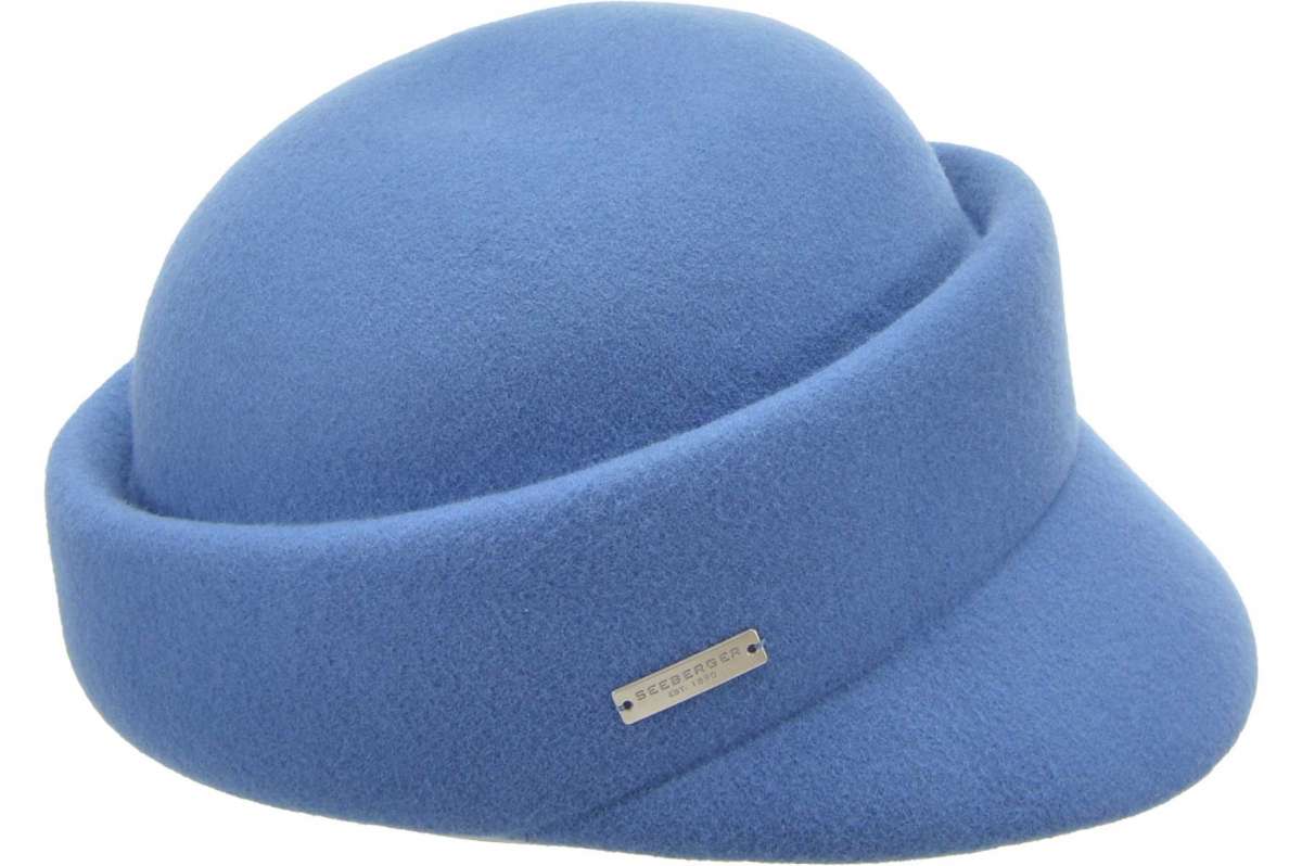 Schirmmütze Wollfilz One Size sand