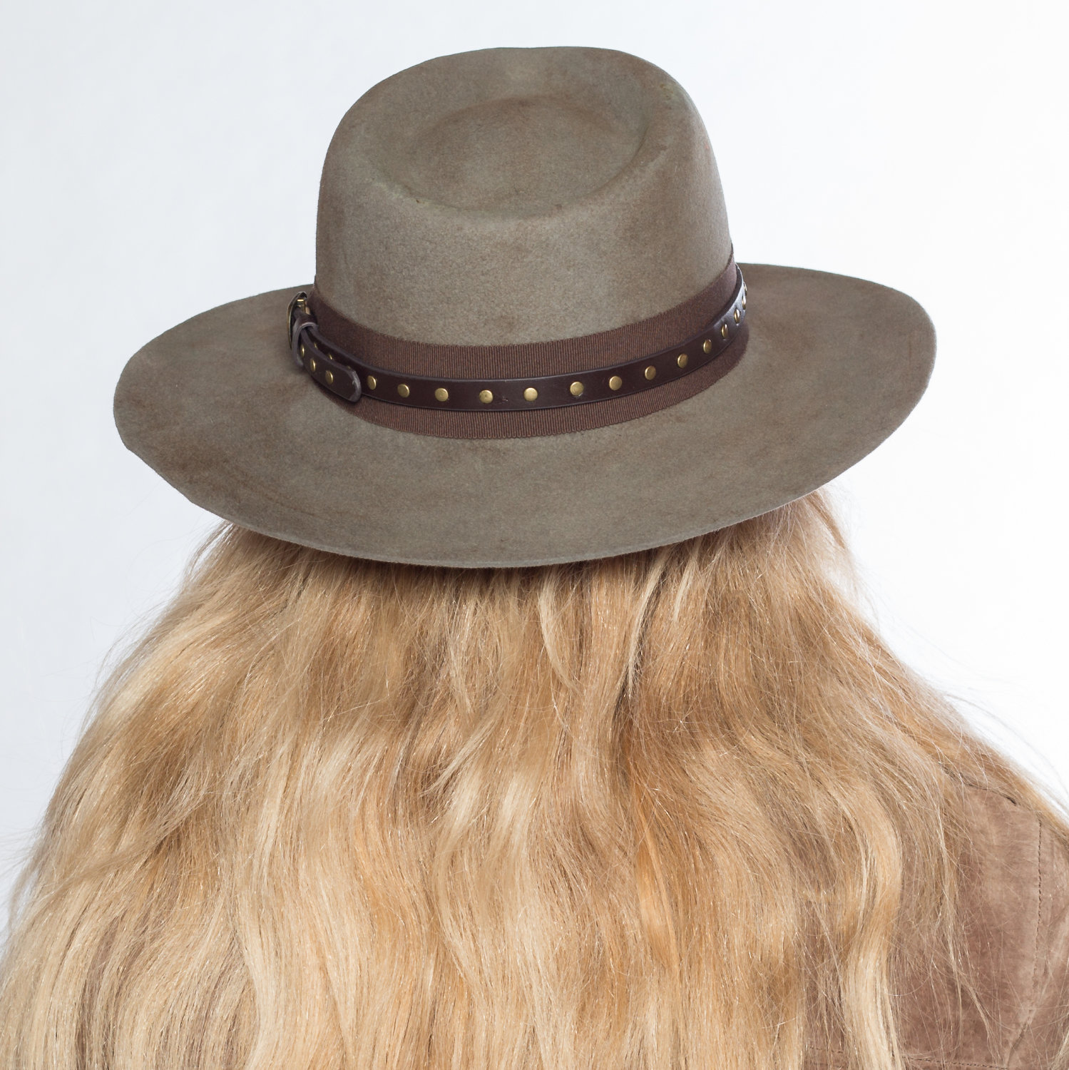 Hüte von Hand Spencer Tear-Drop Haarfilz-Fedora