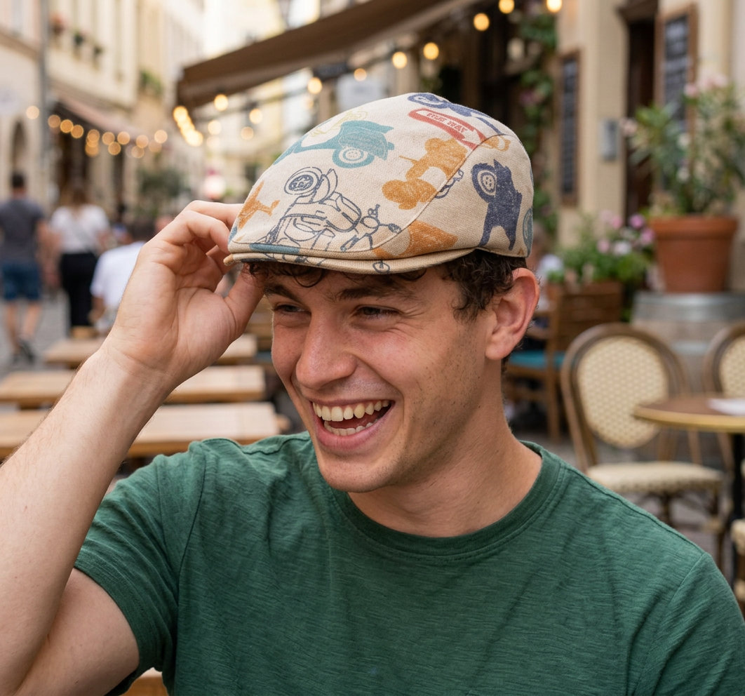 Flatcap scooter