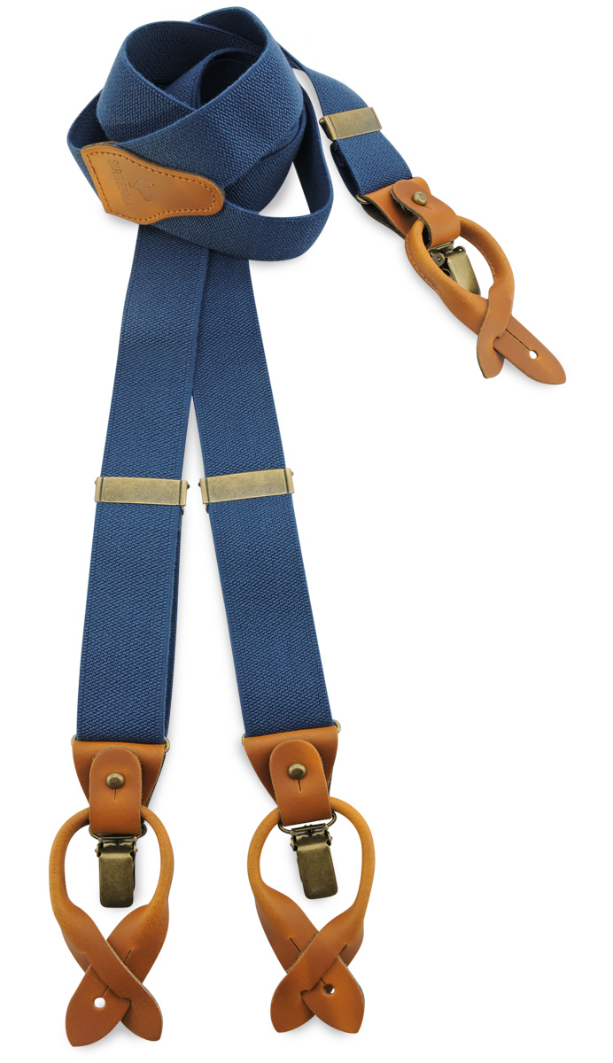 Hosenträger Essential Blau