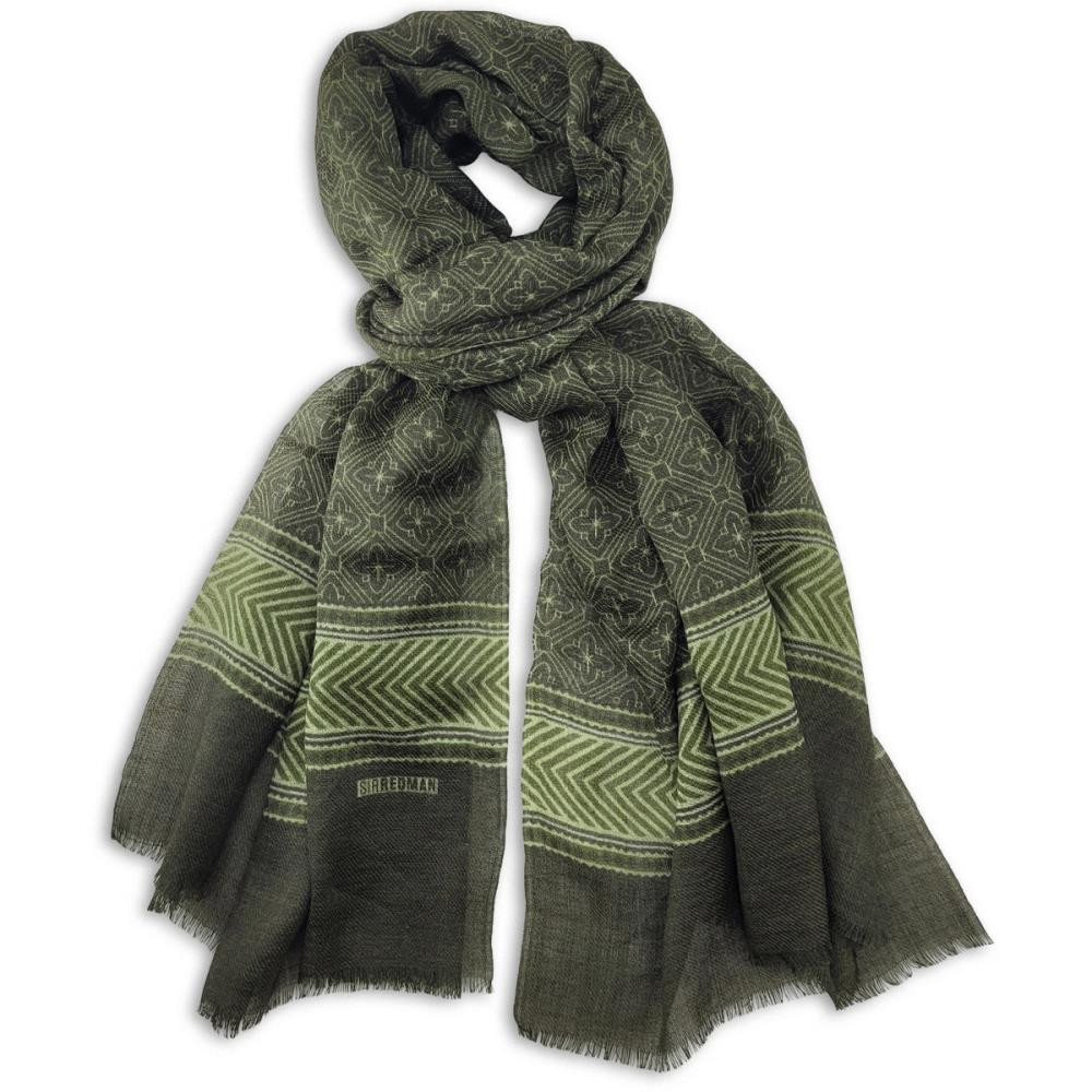 Herrenschal Cadence Green