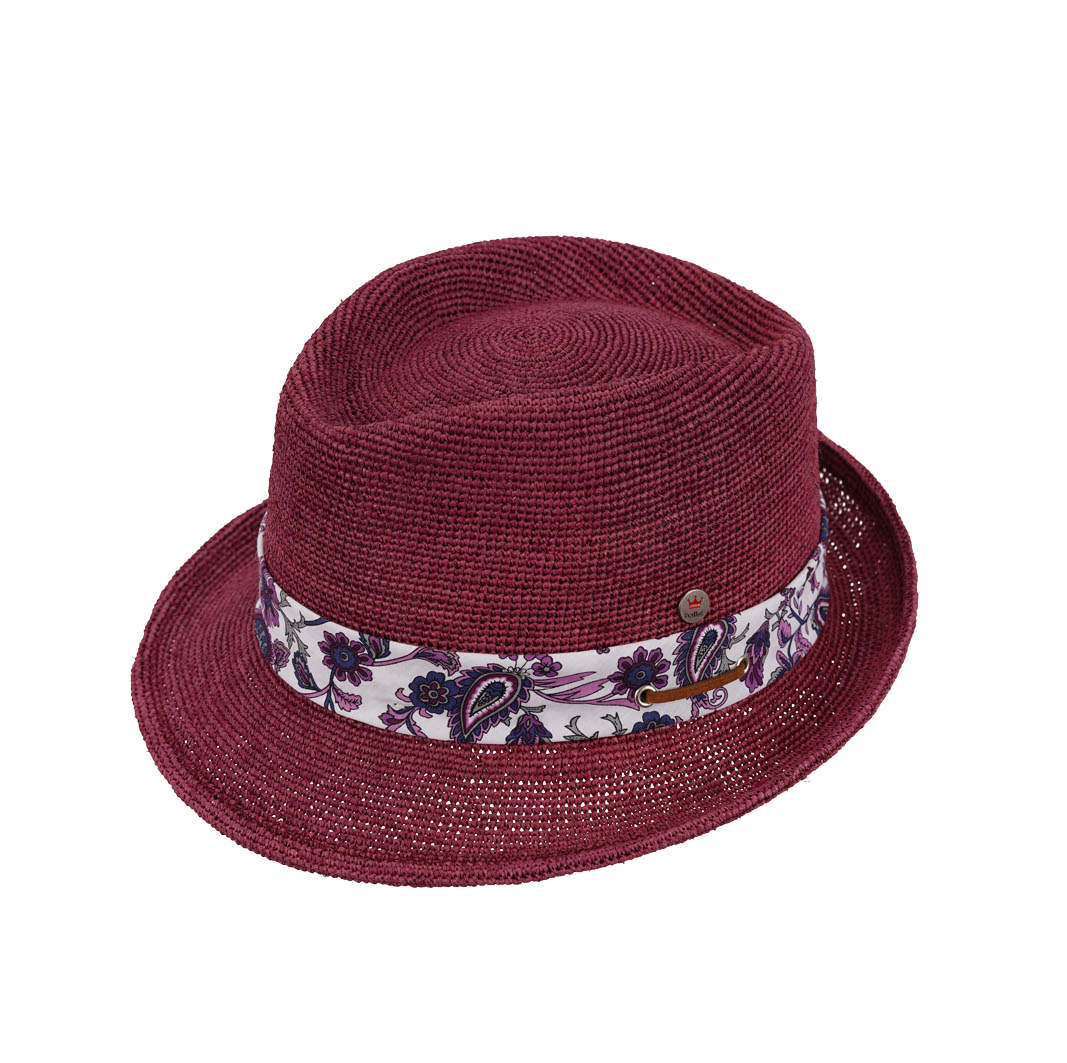 Trilby - Raffia fine Bastian