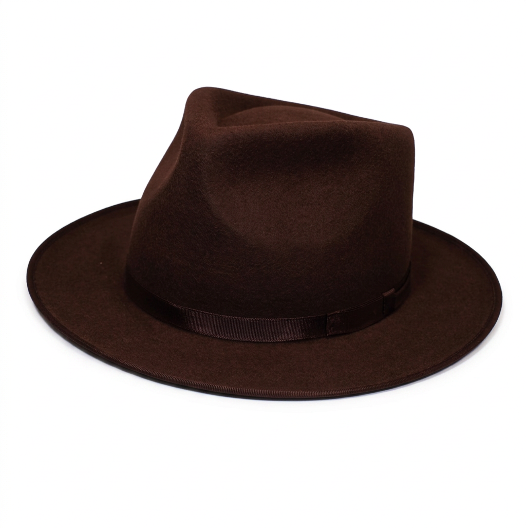Faustmann Fedora Wollhut Braun