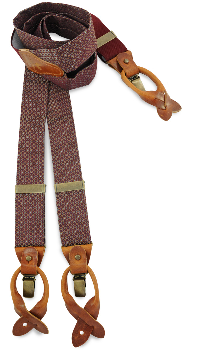 Hosenträger Talented Tailor bordeaux