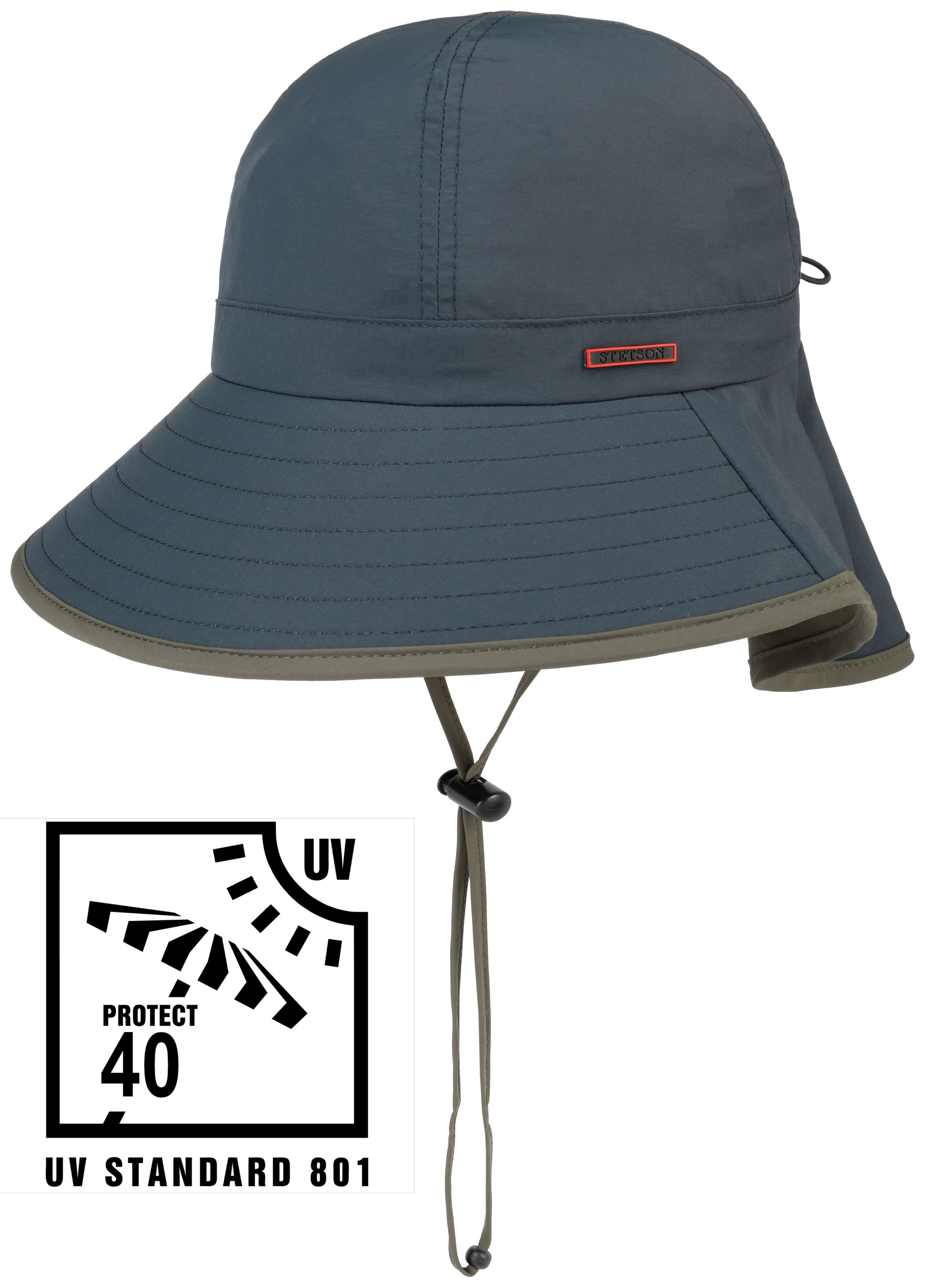 Kennies Stoffhut  mit UV- Schutz M-56/57 cm