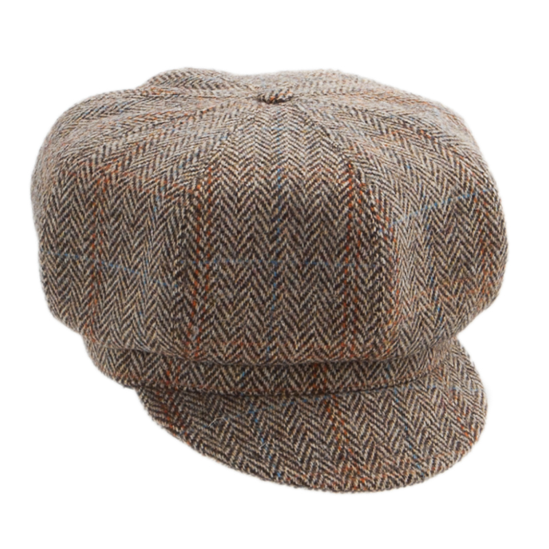Ballonmütze Harris Tweed 61