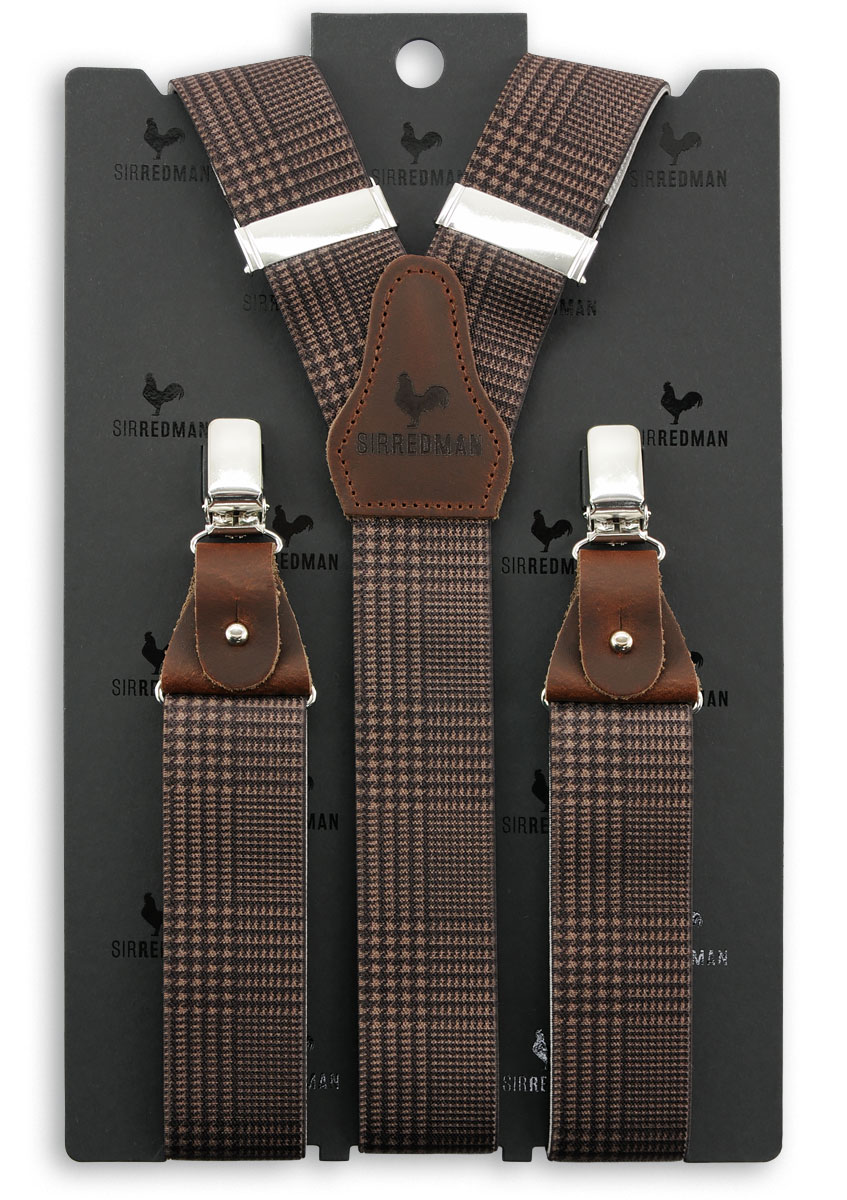 Hosenträger Pied-de-Poule