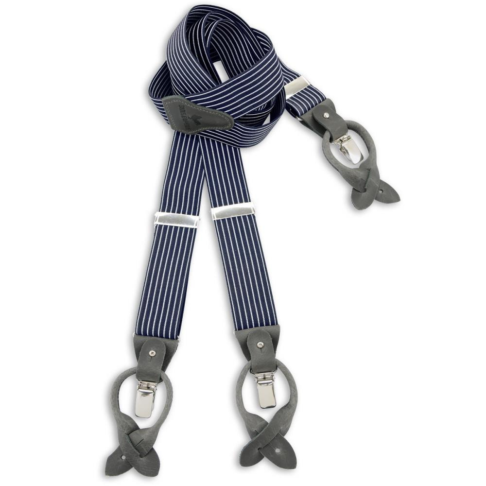 Hosenträger Striped Gent blue