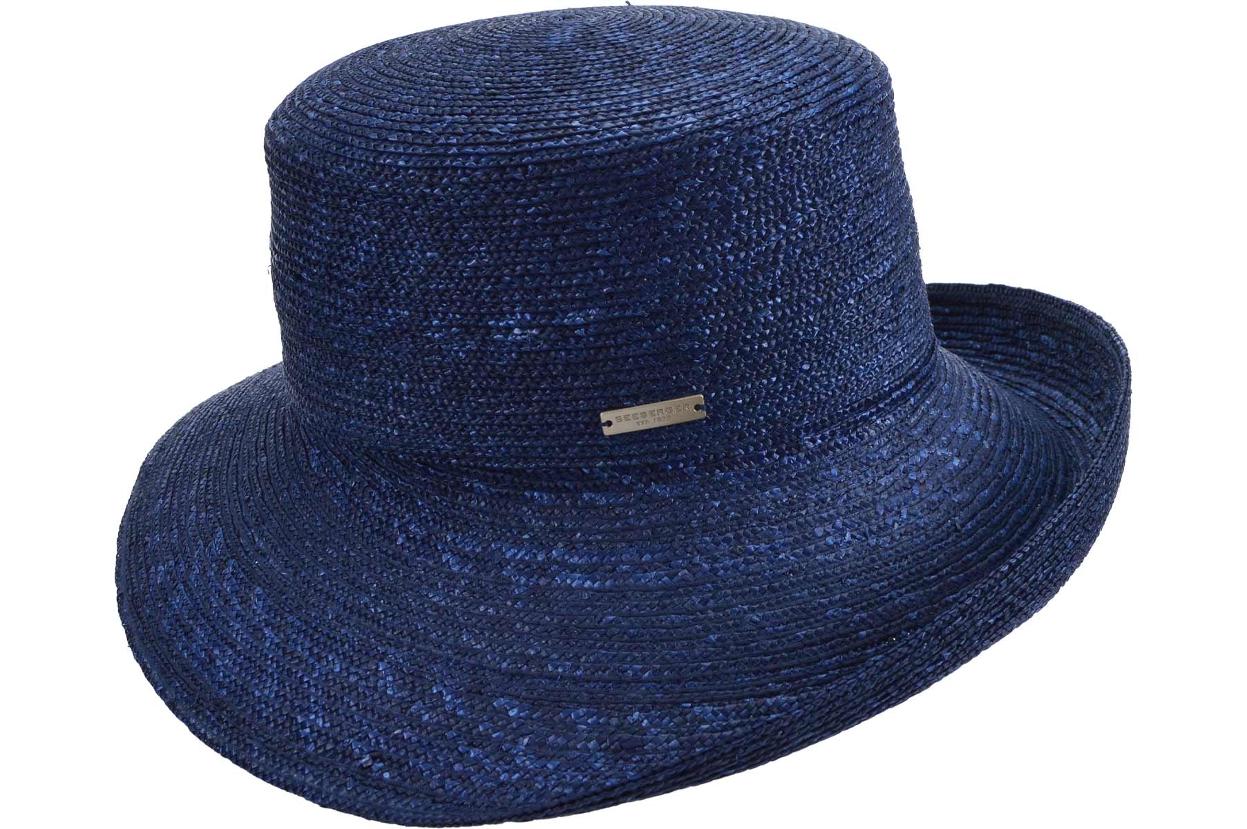 Bortenhut m. Aufschlag Tinte one size