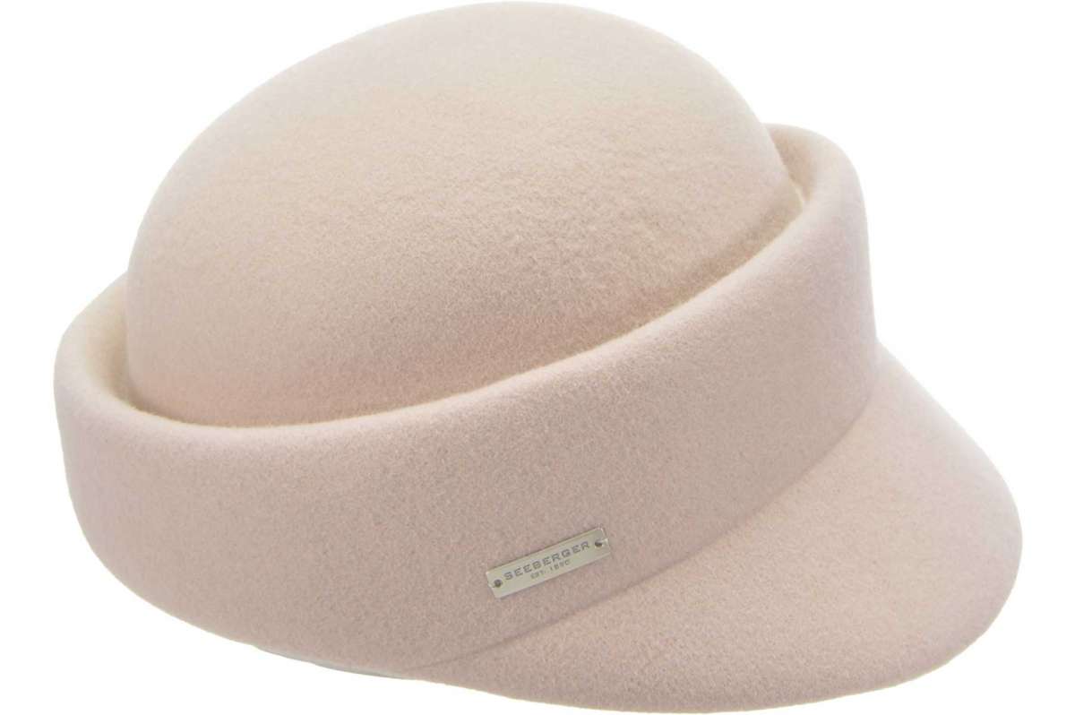 Schirmmütze Wollfilz One Size sand