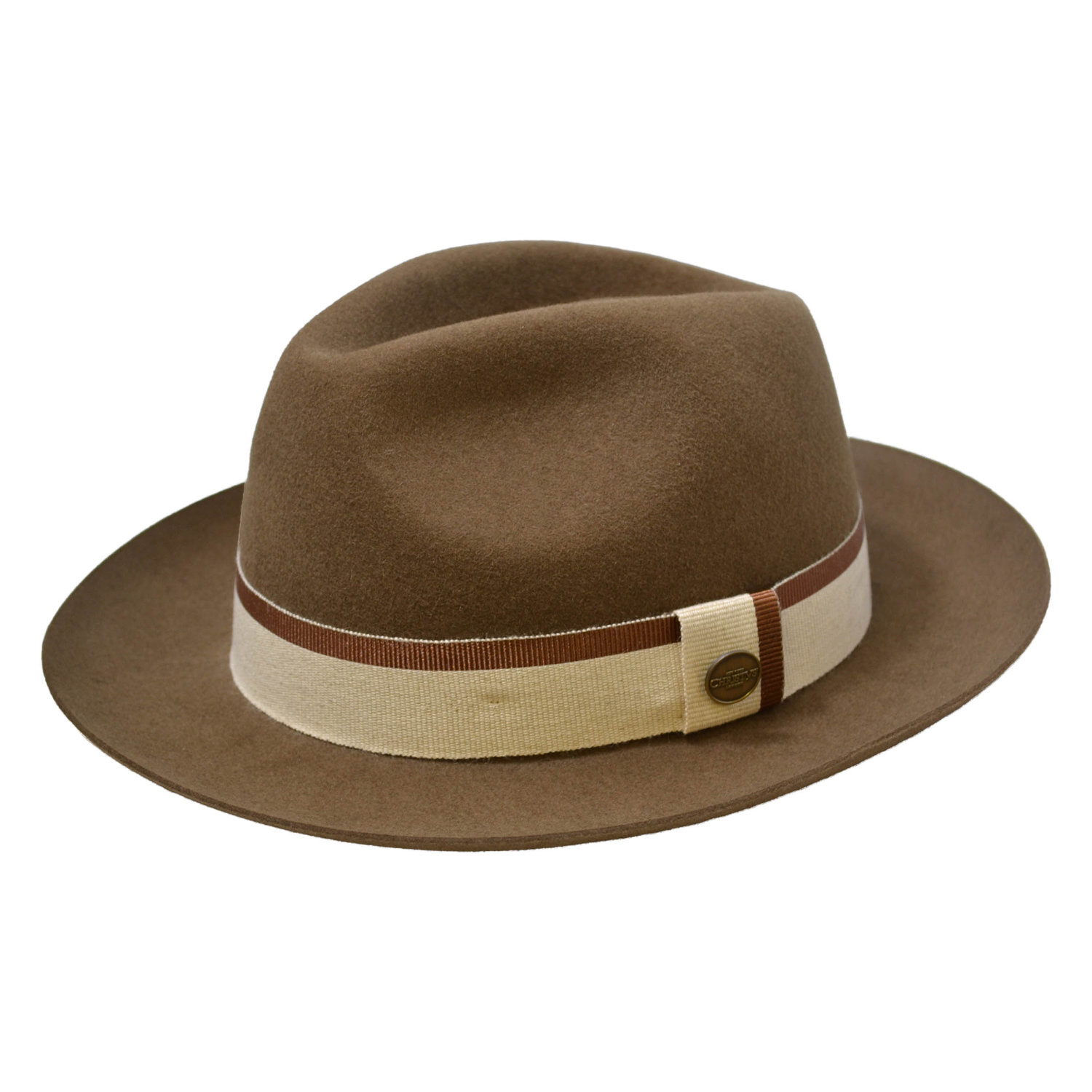 Haarfilz Trilby XL Beige