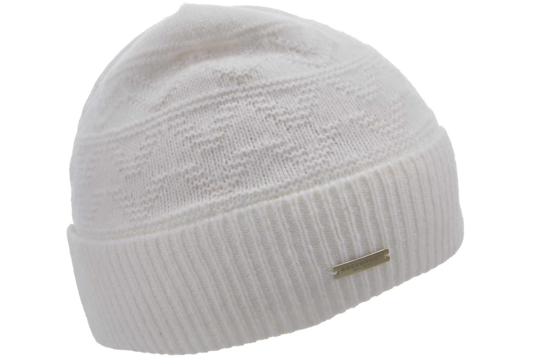 Mütze Jacquard kiesel