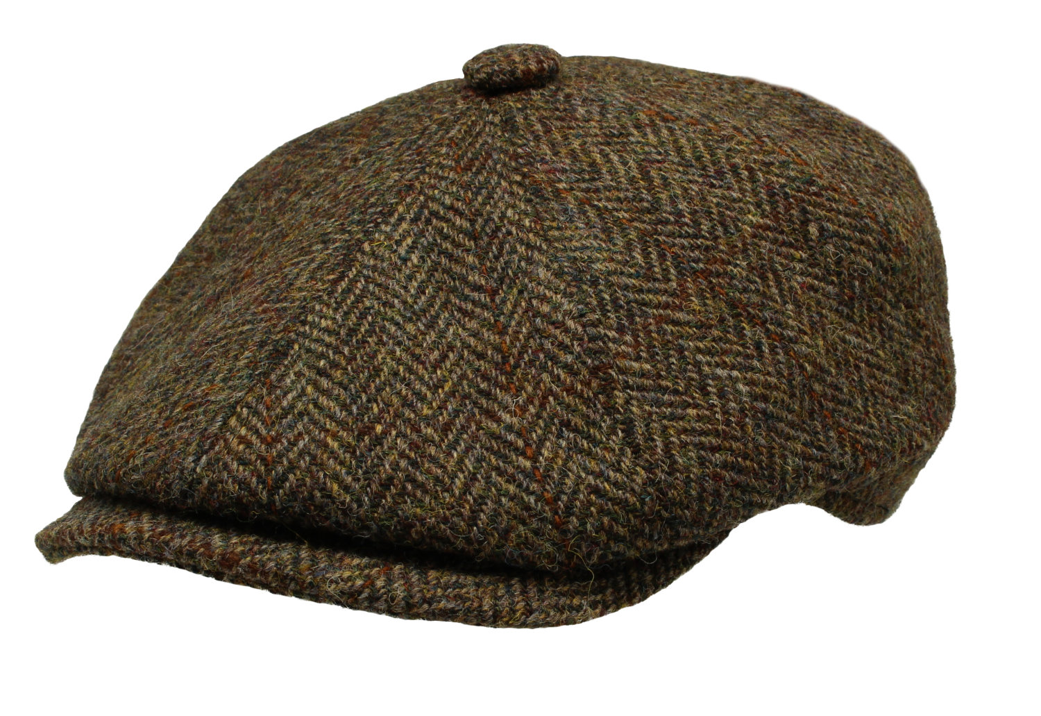Newsboycap Harris-Tweed 62
