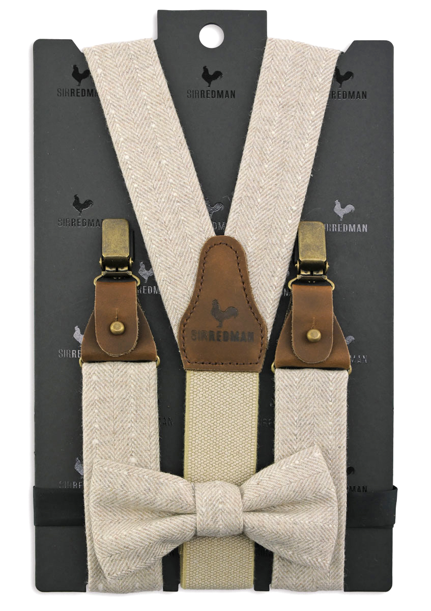 Hosenträger Fliege Douglas Tweed
