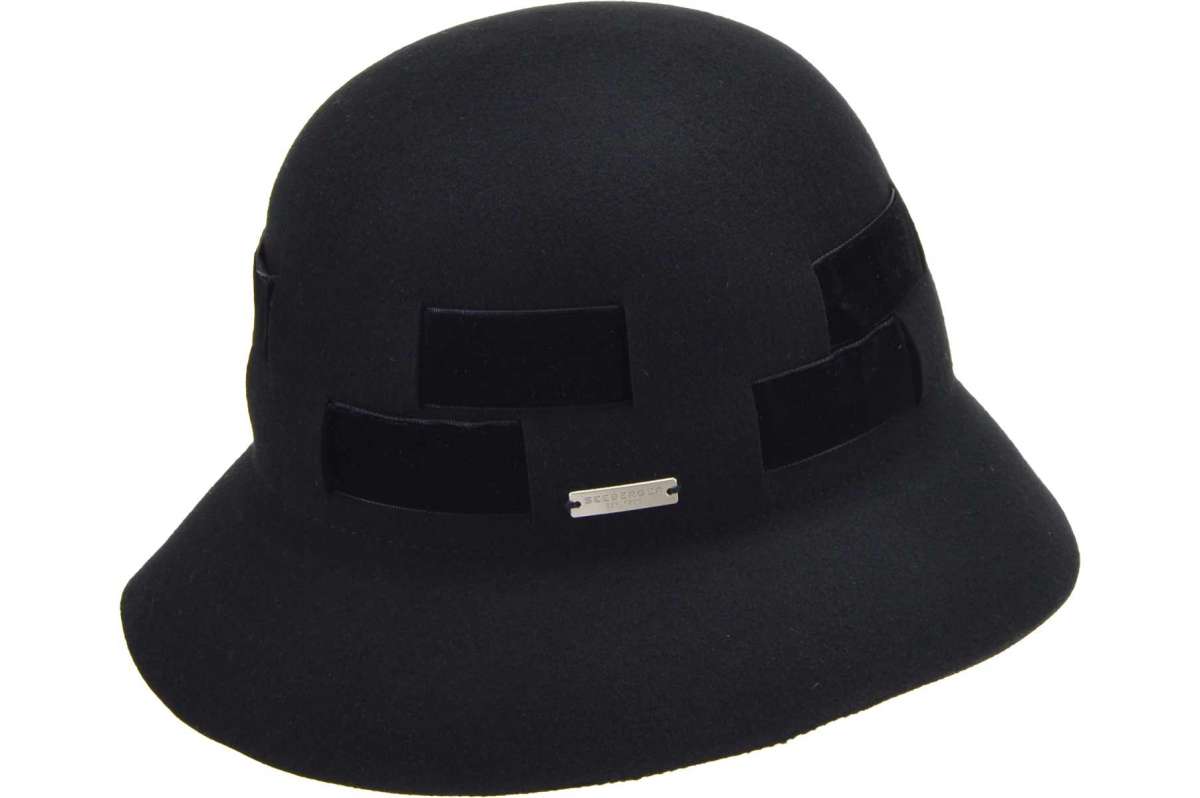 Glocke m Samtband schwarz One Size