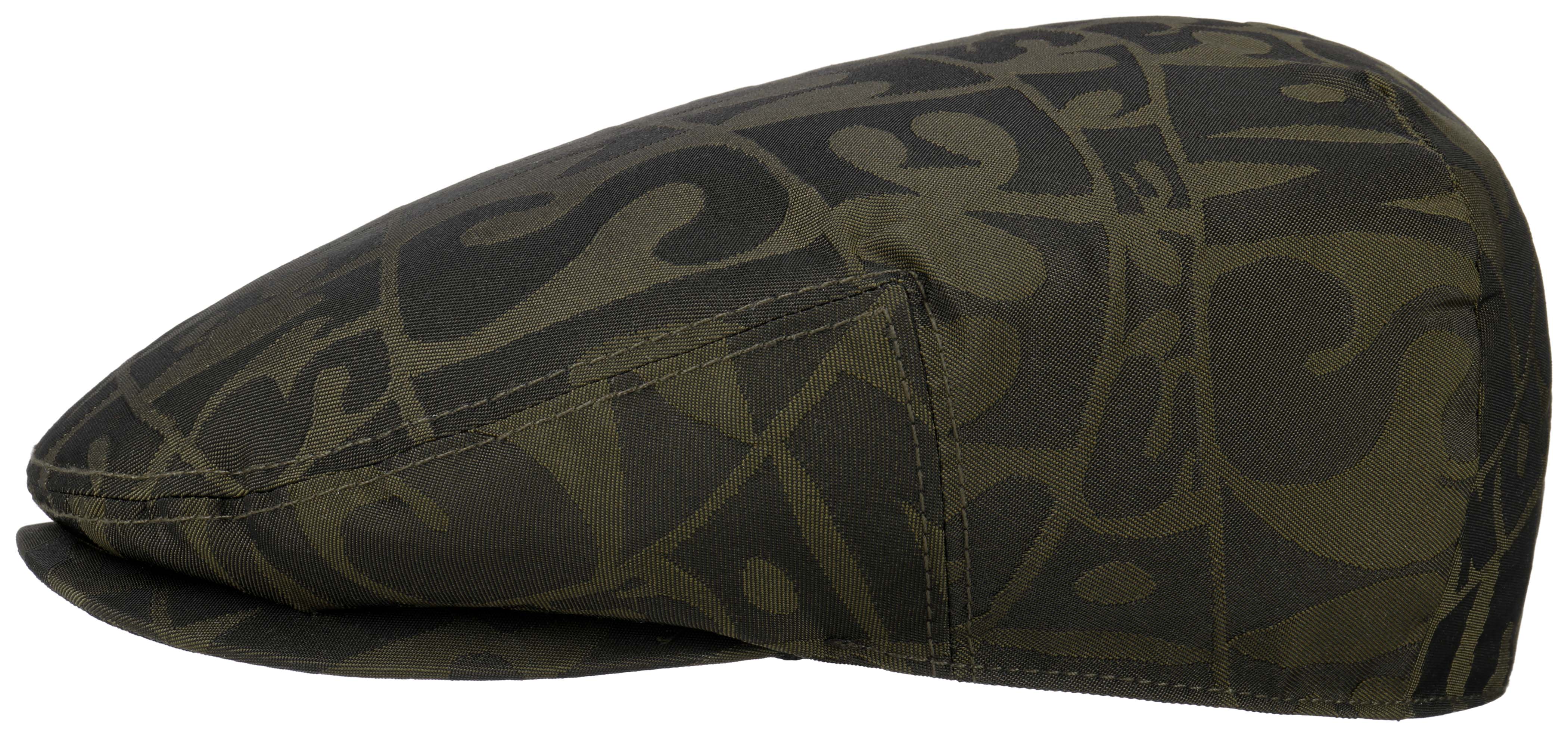 Flatcap Kent Jacquard M khaki