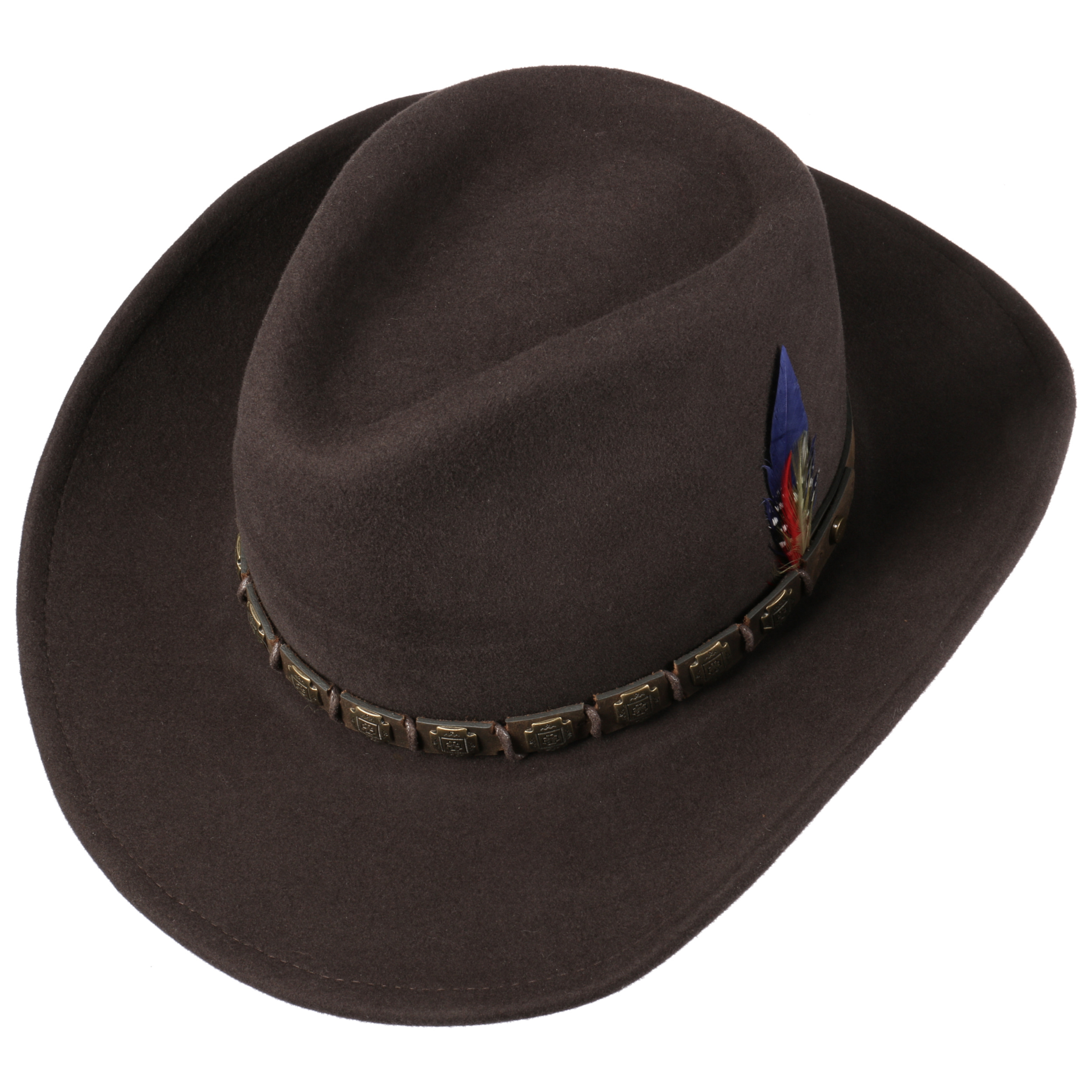 Hackberry Western Chocolate Stetson