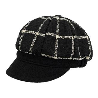 Ballonmütze XL Schwarz