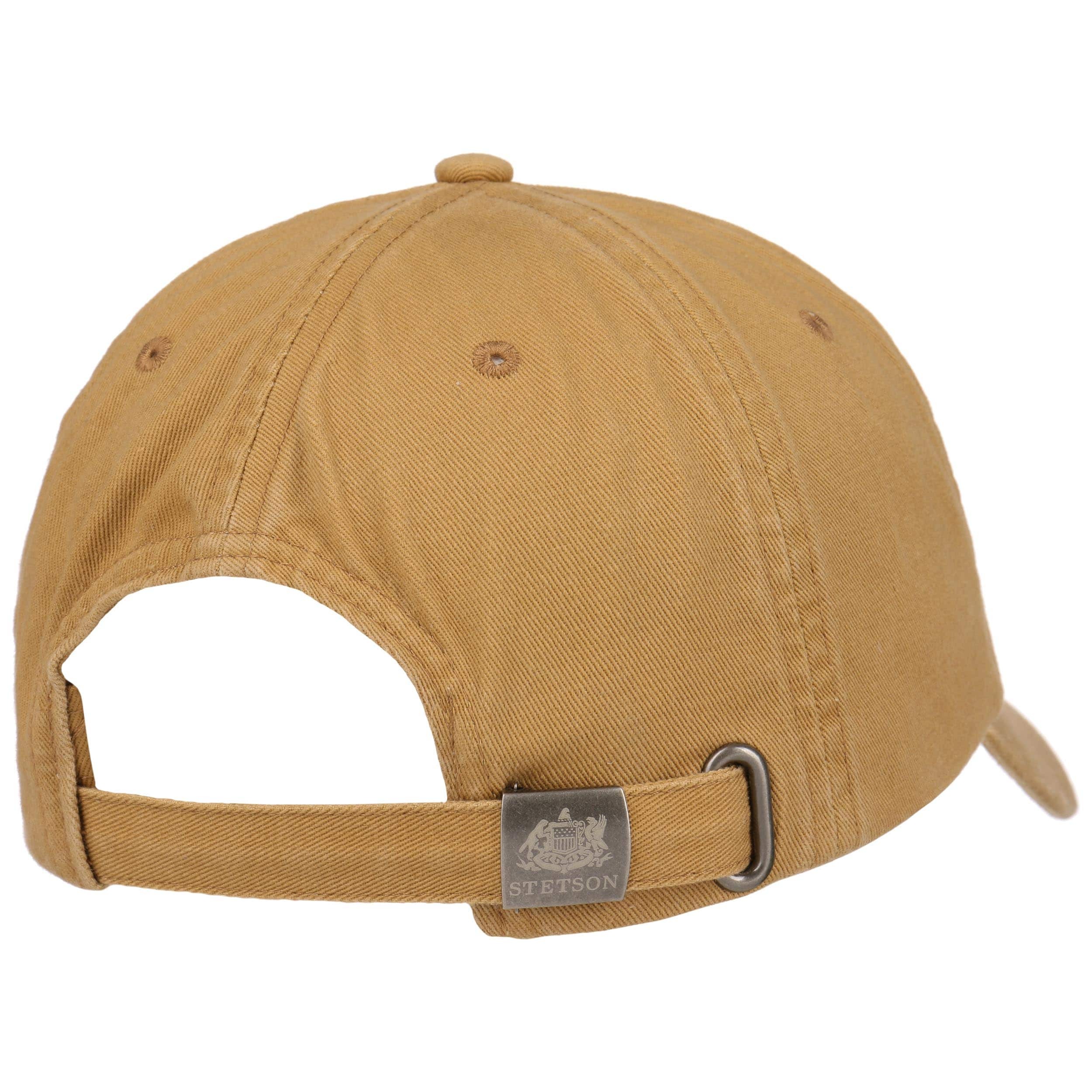 Baseball Cap Cotton Hellbraun