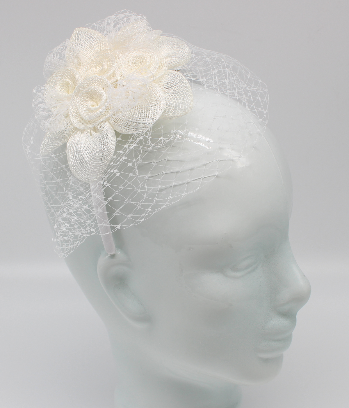 Fascinator Flower Natur