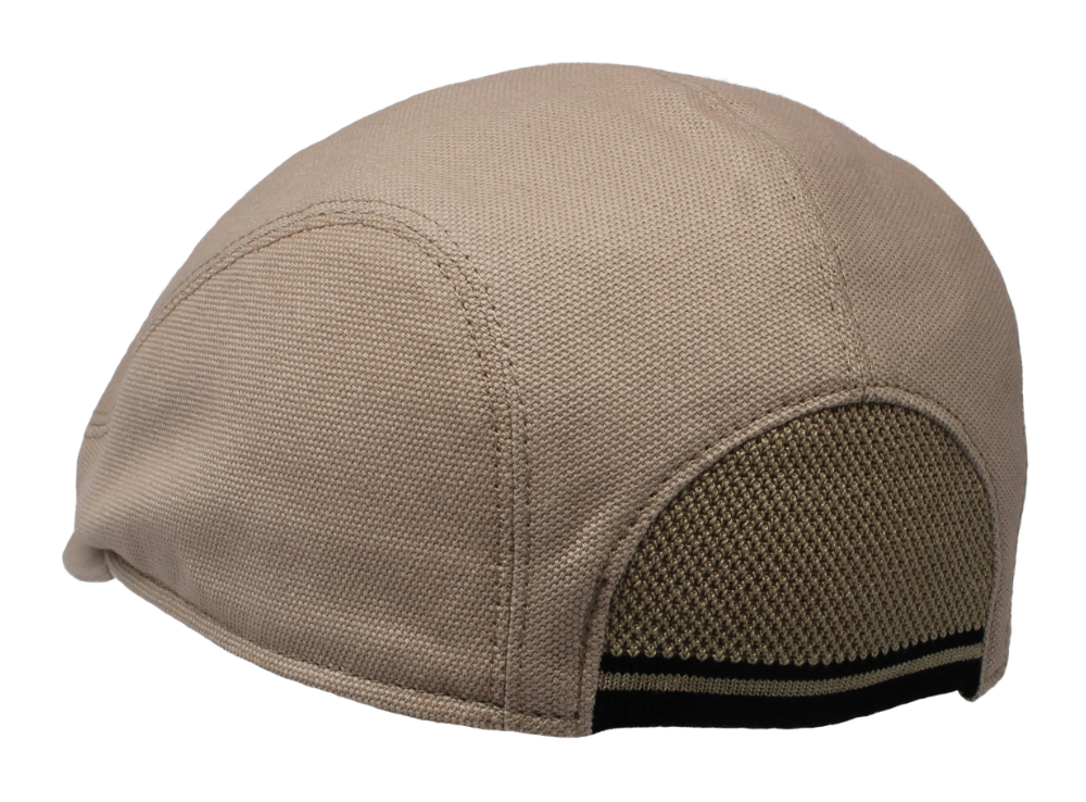 Flatcap Strickeinsatz L-58/59 beige