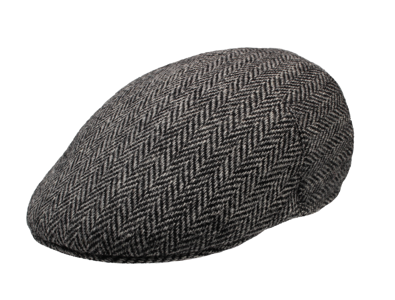 Flatcap Harris Tweed Anthrazit 60 Anthrazit