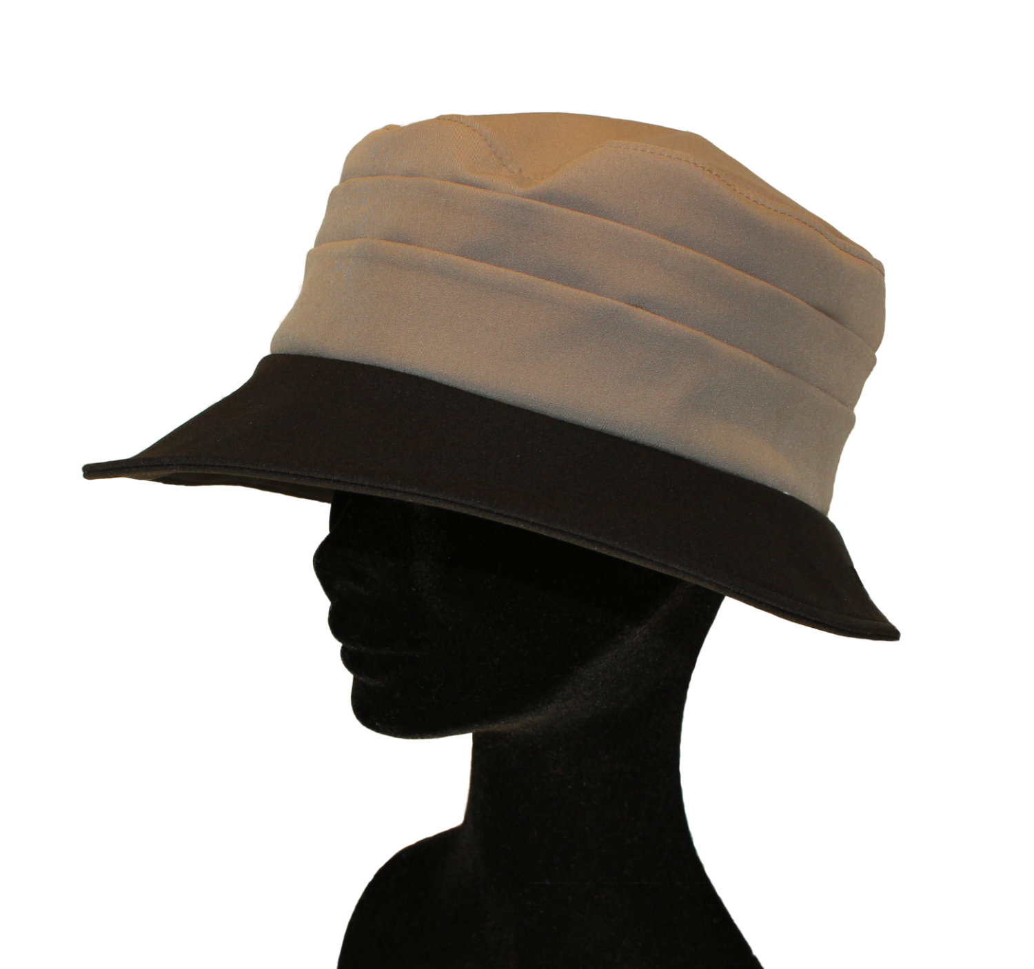 HvH Mirja Softshell Taupe Schwarz 