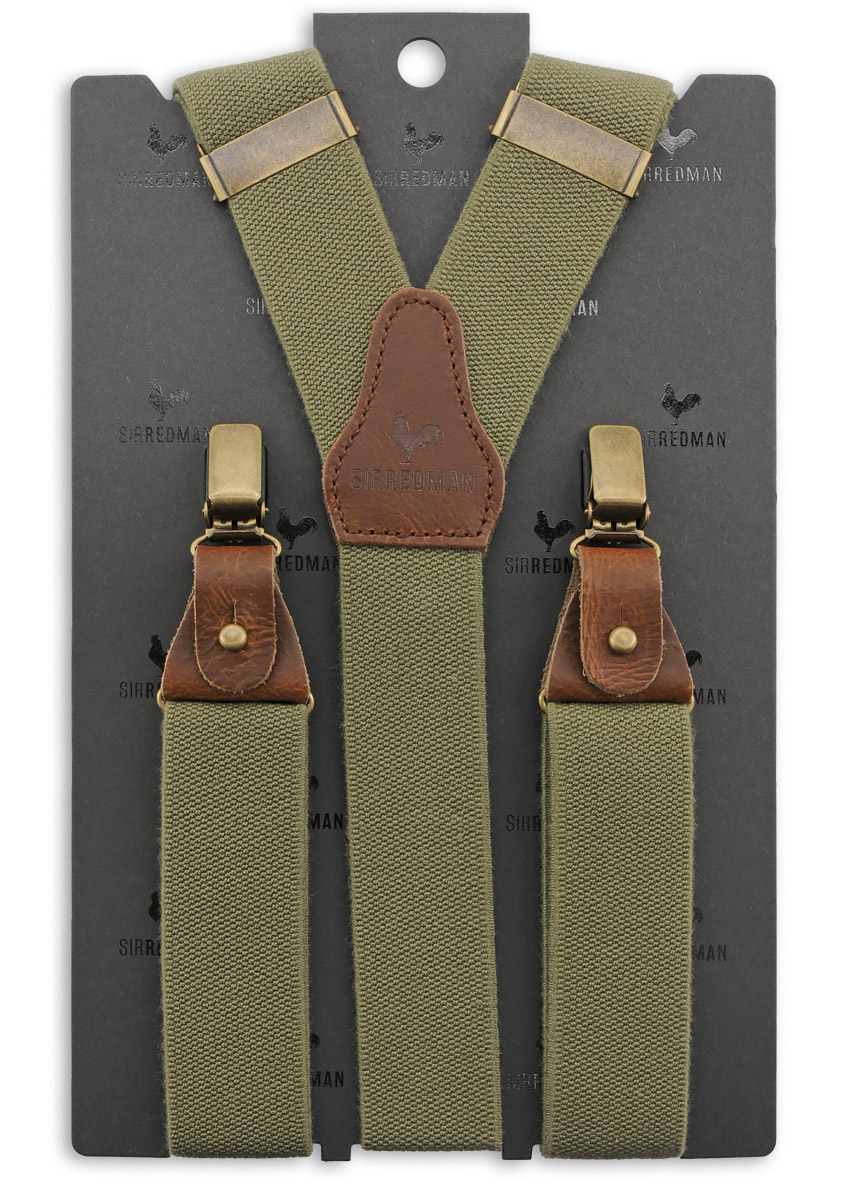 Hosenträger Essential Grün