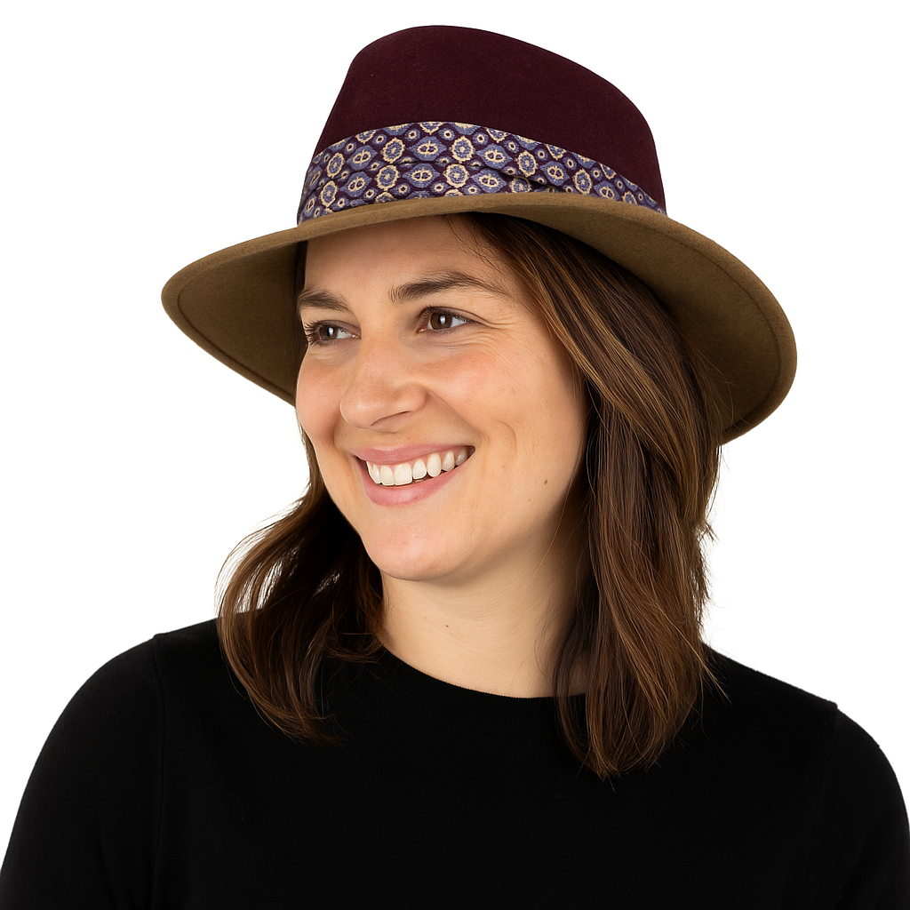 Titan Fedora L Lila Grün