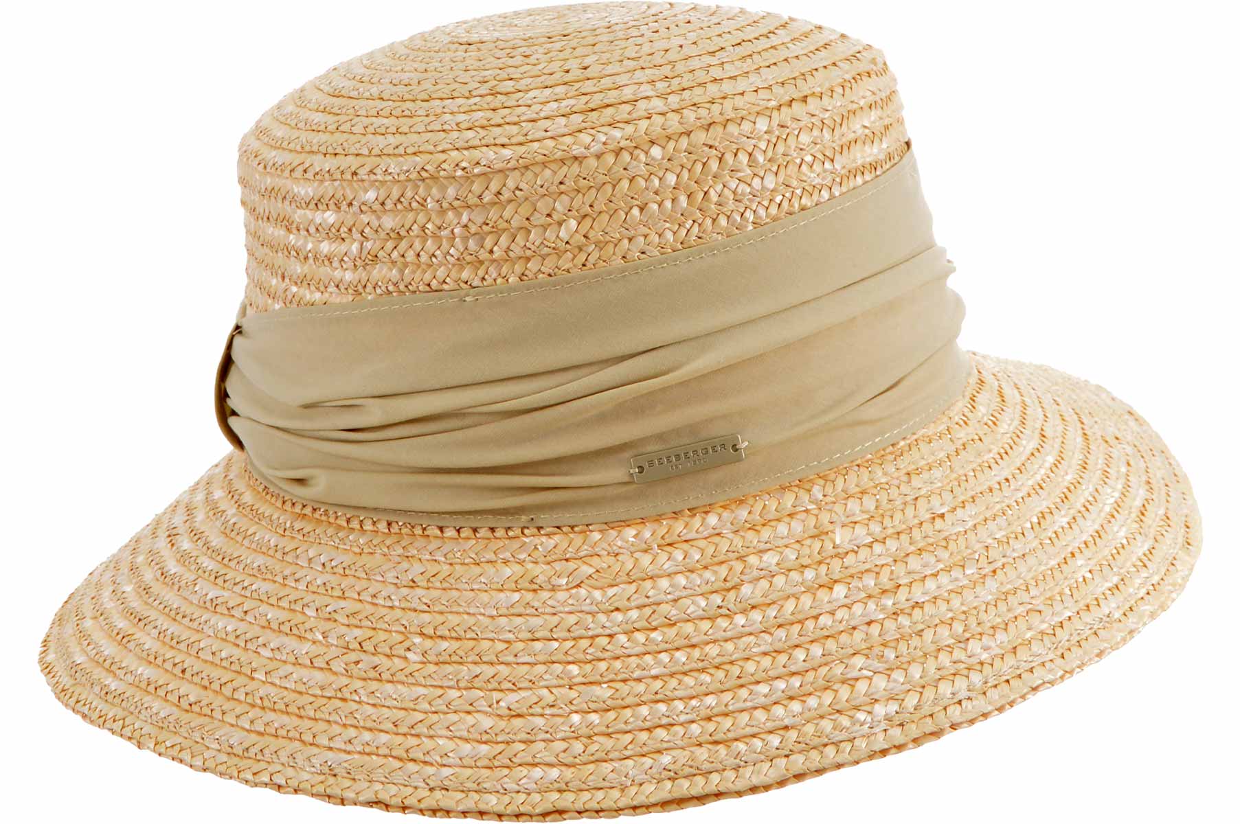 Glocke Strohborte M Leinen