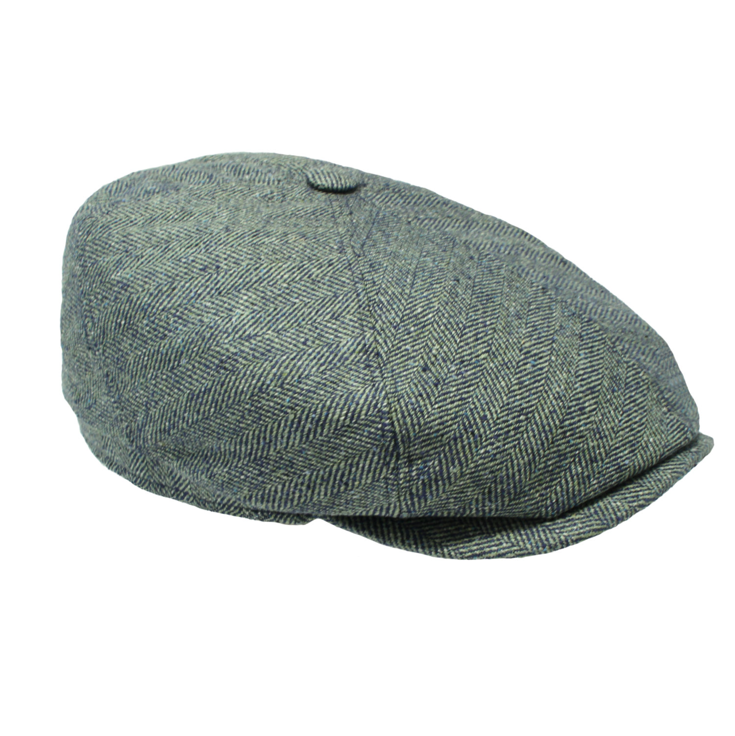6-Panel Cap Silk 61 grünblau