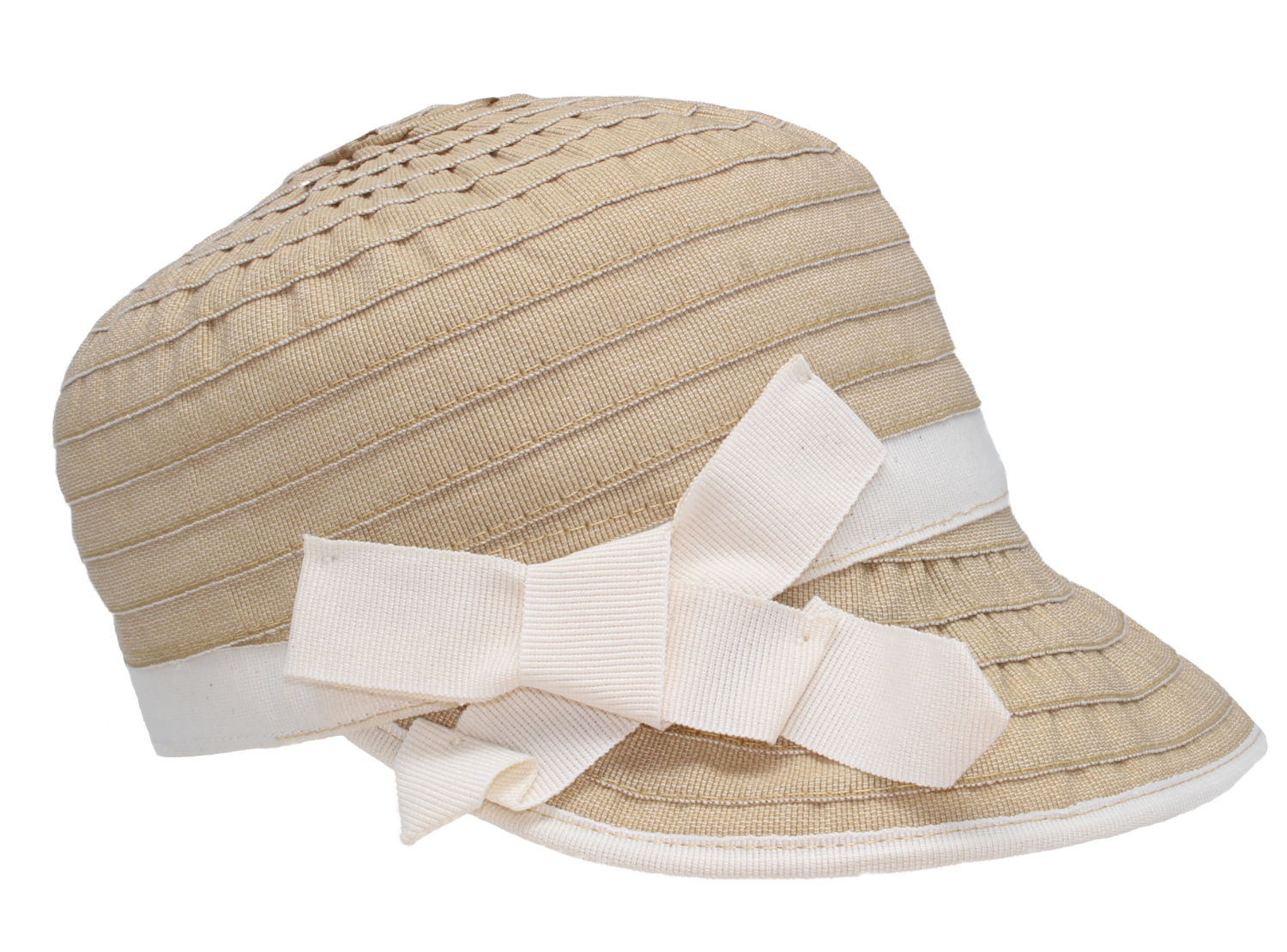 Cap Ripsband M hellbeige