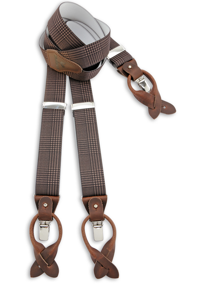 Hosenträger Pied-de-Poule